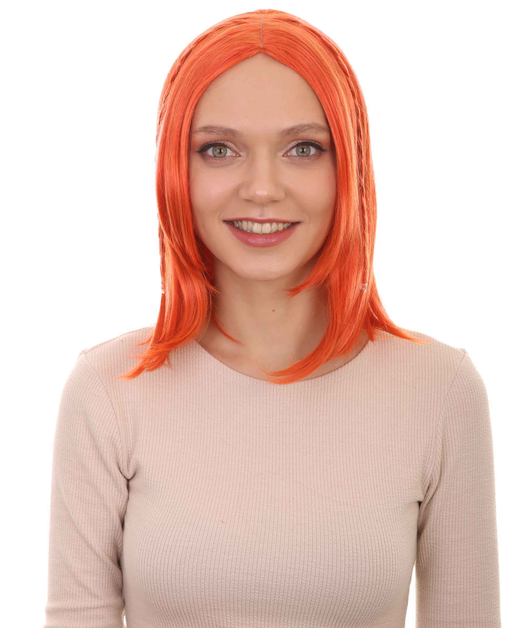 Wigs2you ハロウィンパーティープレミアム H-891 スワンプクイーンウィッグ オレンジ色